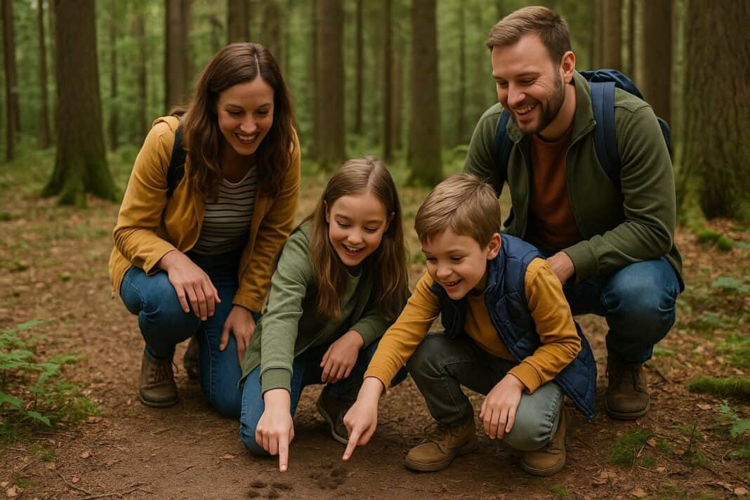Entdeckerzeit im Wald – gemeinsam auf den Spuren der Tiere