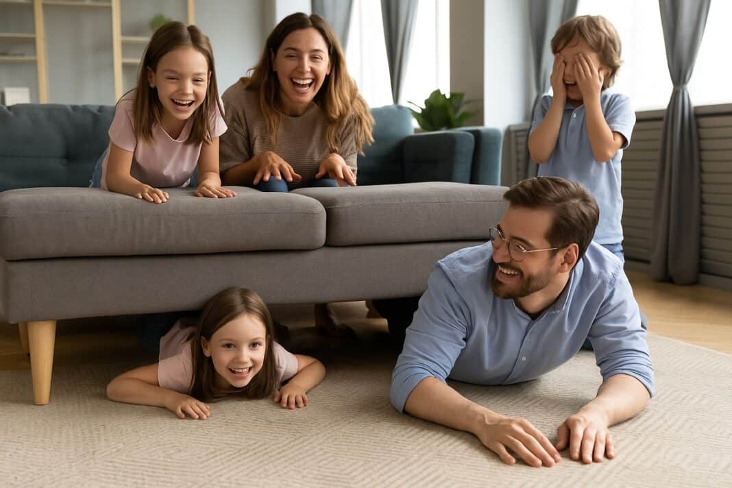 Lachen, Lug & Couch – Versteckspaß im Wohnzimmer