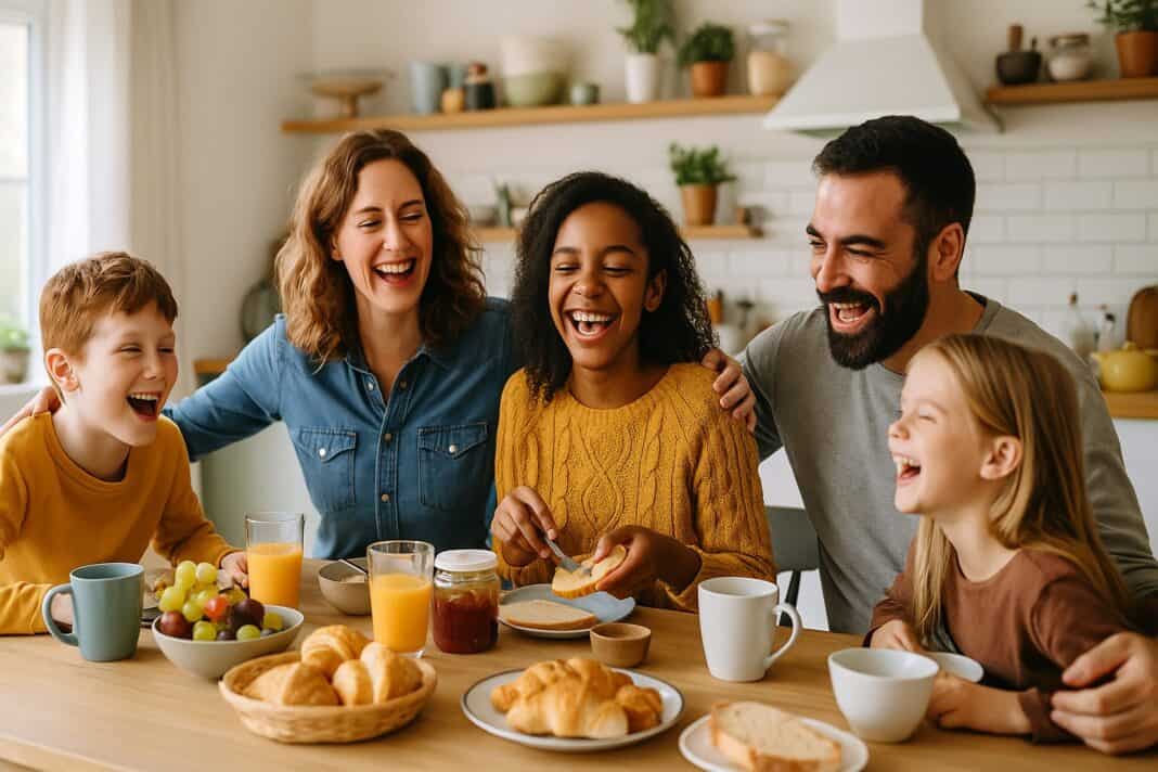 Frühstück mit Gefühl – Patchworkfamilie zwischen Marmelade, Lachen und ganz viel Liebe